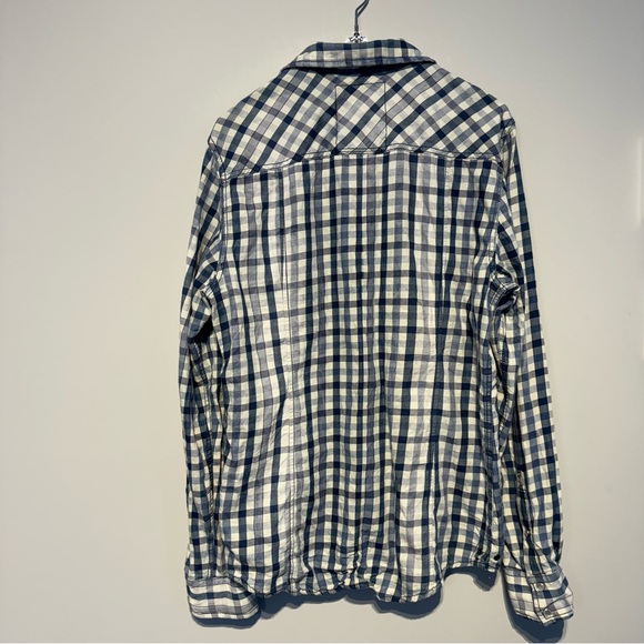 Guess Plaid Shirt / Blue / L - Picture 5 of 10